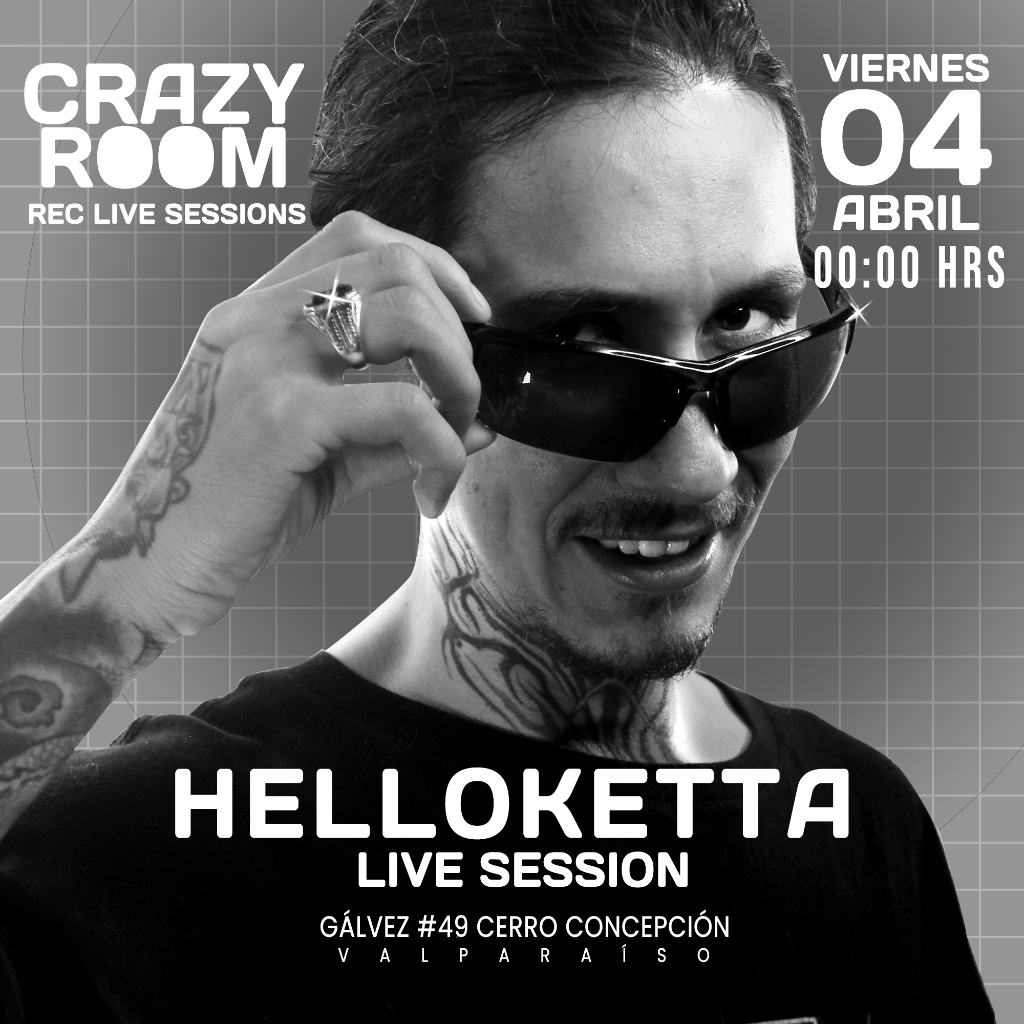 Flyer HELLOKETTA — CRAZY ROOM